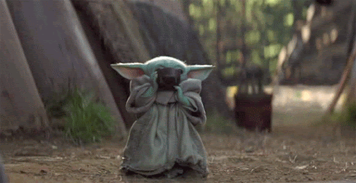 baby yoda drinks