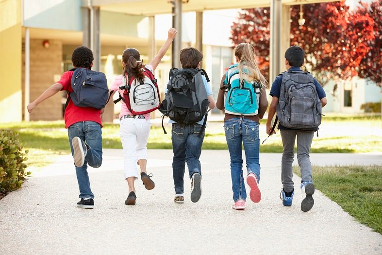 Back to school calculator: illustration