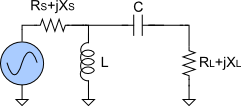 Highpass L-match circuit topology.