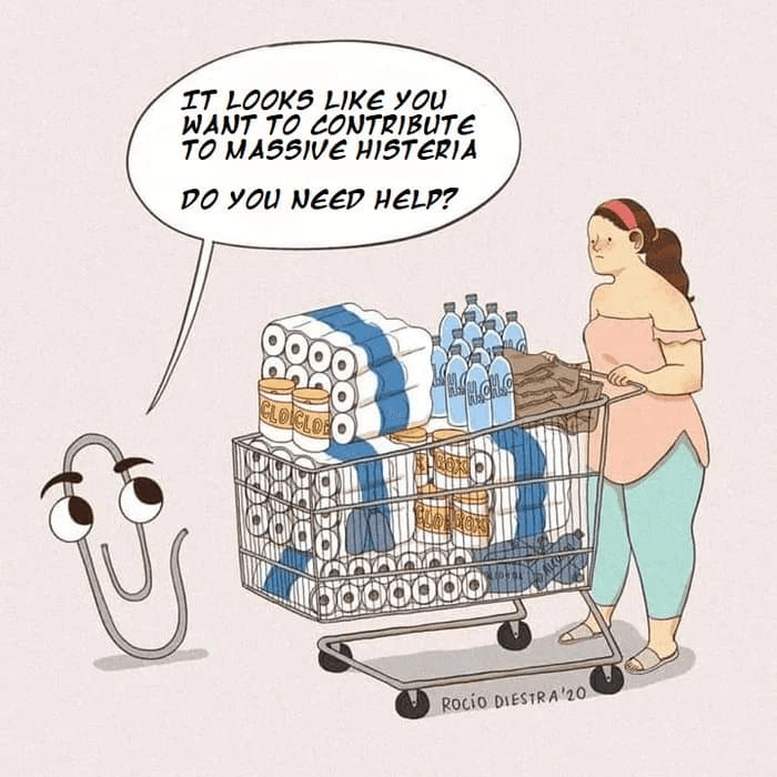 Our calculator helps you purchase supplies for quarantine and avoid histeria.