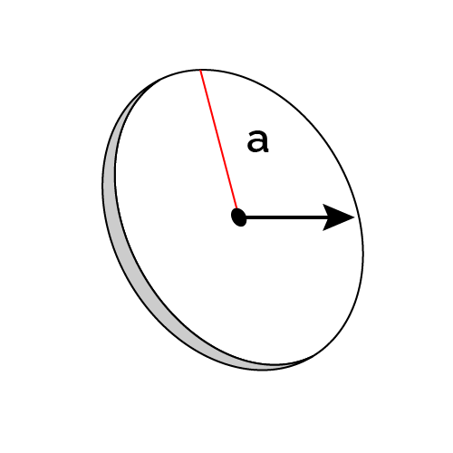 Disk particle(face on)