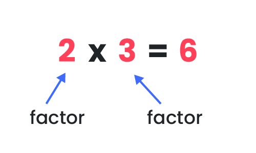 Explanation of the term factor.