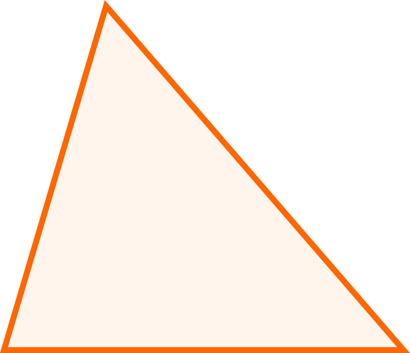 Acute scalene triangle