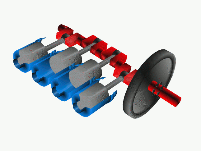 Energy transfer in combustion engine