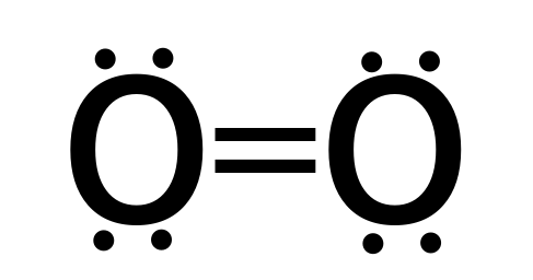 oxygen - Lewis structure