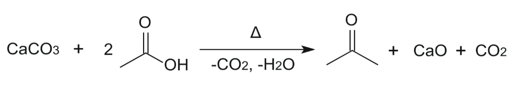 acetone synthesis
