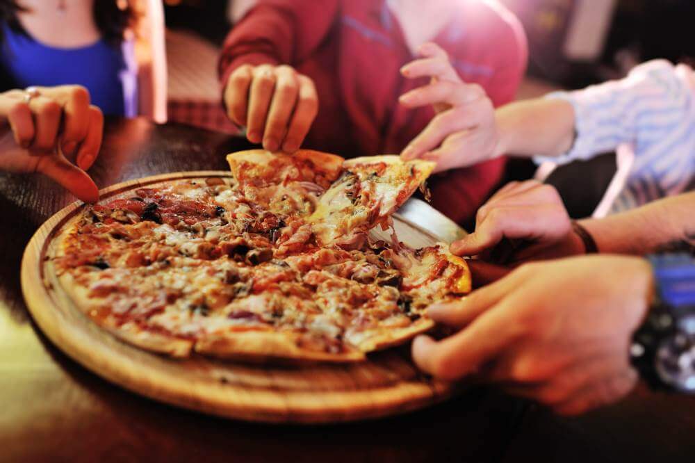 Leave no slice unturned.