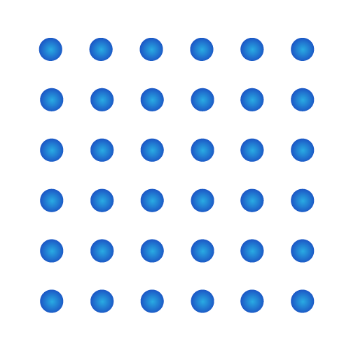 The seventh square number, 36.