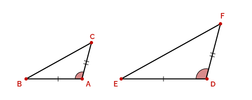 SAS similarity criterion.