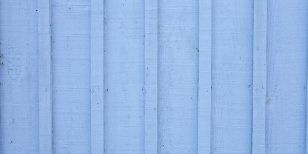 A board and batten wall showing the close spacing of the stiles from each other.